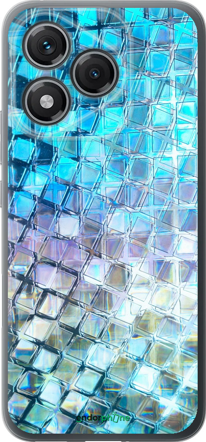 Силиконовый чехол Переливающаяся чешуя для Huawei Honor 400 Lite 5G - 227u-3993 изображение 