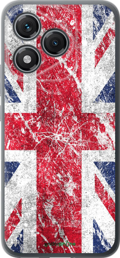 Силиконовый чехол Флаг Великобритании 1 для Huawei Honor 400 Lite 5G - 386u-3993 изображение 