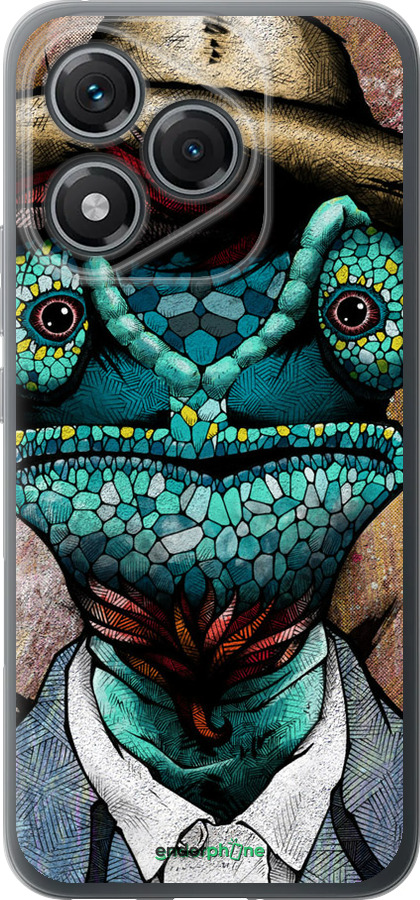 Силиконовый чехол Хамелеон в розыске для Huawei Honor 400 Lite 5G - 4030u-3993 изображение 