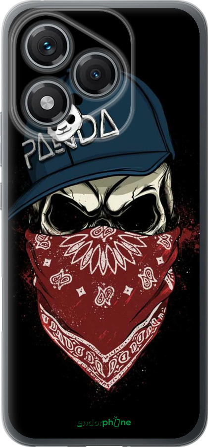 Силиконовый чехол Череп в кепке для Huawei Honor 400 Lite 5G - 4127u-3993 изображение 