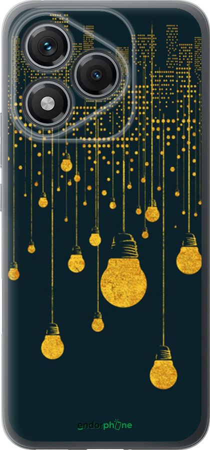 Силиконовый чехол Иллюстрация ночного города для Huawei Honor 400 Lite 5G - 4162u-3993 изображение 