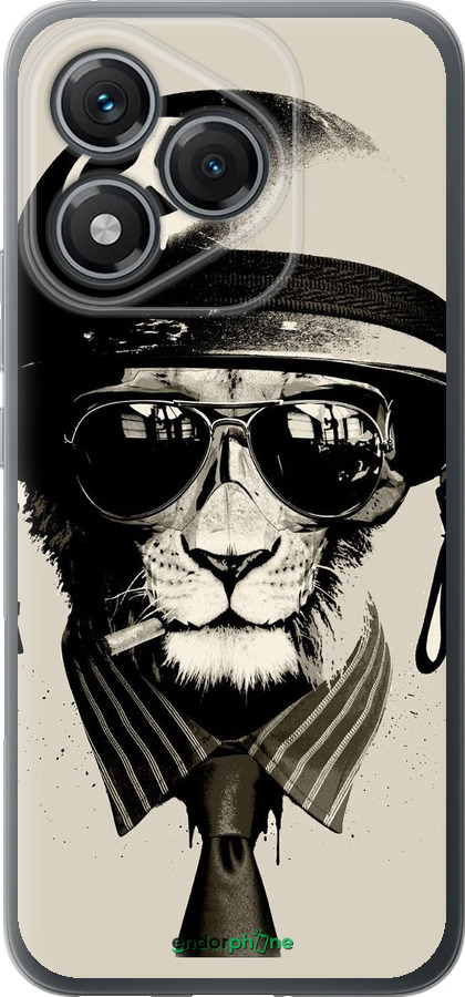 Силиконовый чехол tattoo soldier для Huawei Honor 400 Lite 5G - 4165u-3993 изображение 