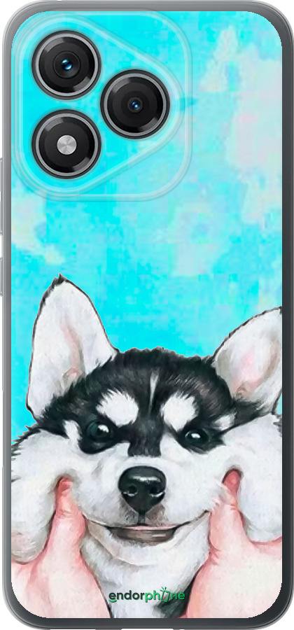 Силиконовый чехол Улыбнись для Huawei Honor 400 Lite 5G - 4276u-3993 изображение 