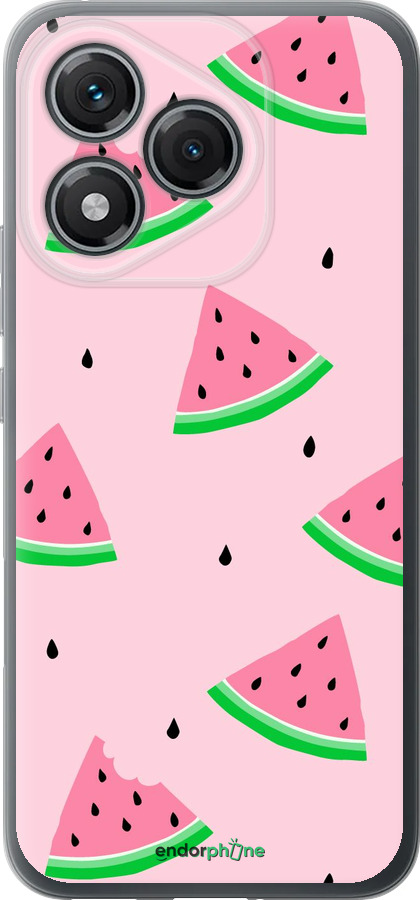 Силиконовый чехол Розовый арбуз для Huawei Honor 400 Lite 5G - 4314u-3993 изображение 