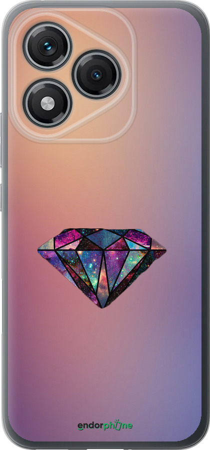 Силиконовый чехол Диамант для Huawei Honor 400 Lite 5G - 4352u-3993 изображение 