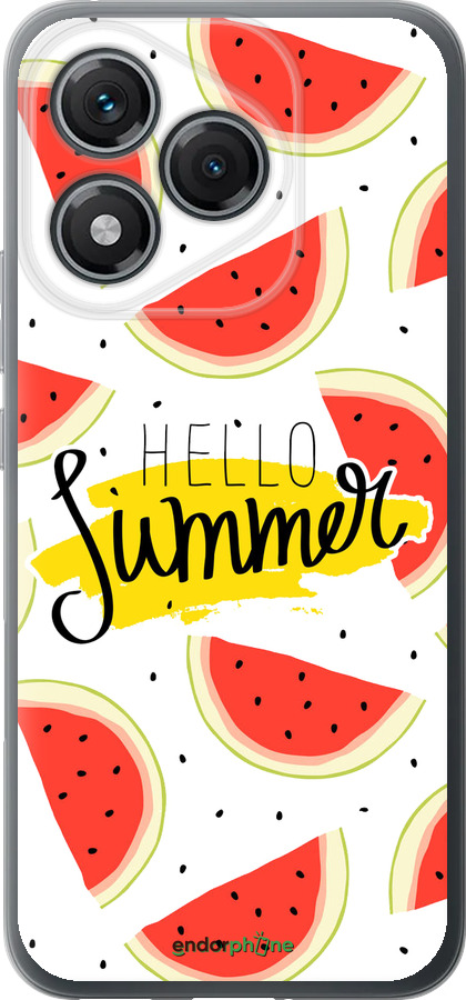 Силиконовый чехол Hello Summer для Huawei Honor 400 Lite 5G - 4356u-3993 изображение 