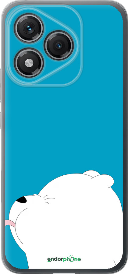 Силиконовый чехол Мишка 1 для Huawei Honor 400 Lite 5G - 4358u-3993 изображение 