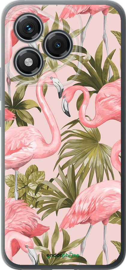 Силиконовый чехол фламинго 2 для Huawei Honor 400 Lite 5G - 4360u-3993 изображение 