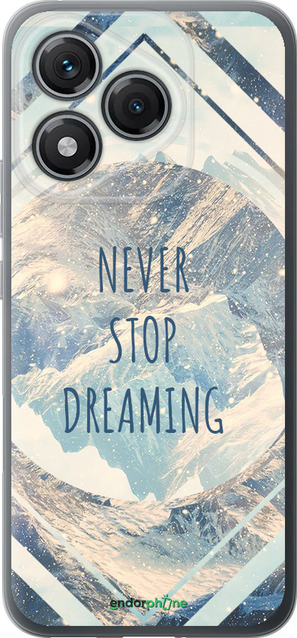 Силиконовый чехол Мечтать для Huawei Honor 400 Lite 5G - 4379u-3993 изображение 