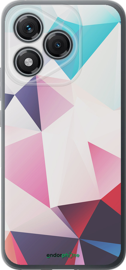 Силиконовый чехол Геометрия 3 для Huawei Honor 400 Lite 5G - 4415u-3993 изображение 