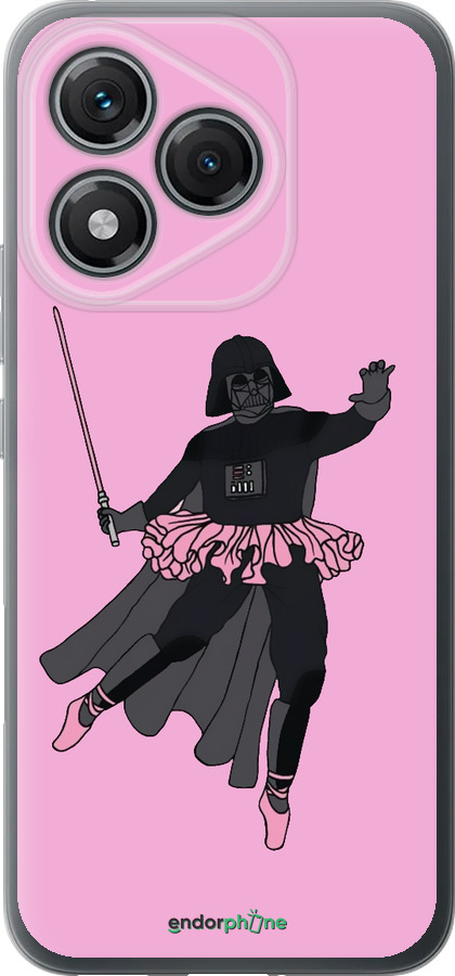 Силиконовый чехол Pink Wader для Huawei Honor 400 Lite 5G - 4456u-3993 изображение 