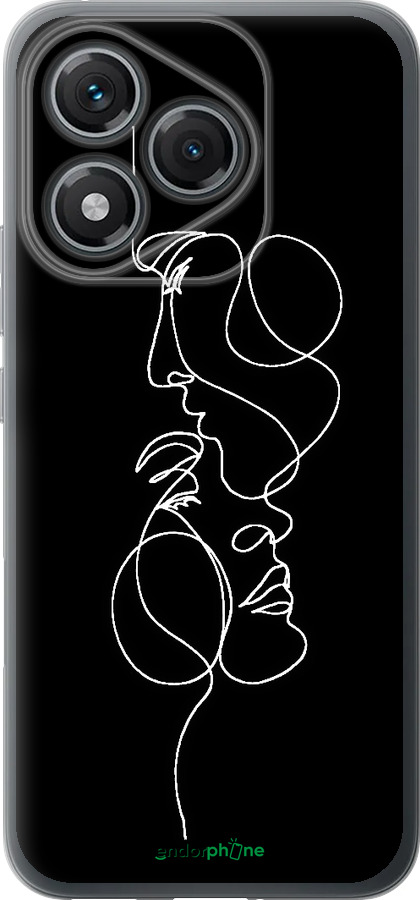 Силиконовый чехол Пара для Huawei Honor 400 Lite 5G - 4457u-3993 изображение 