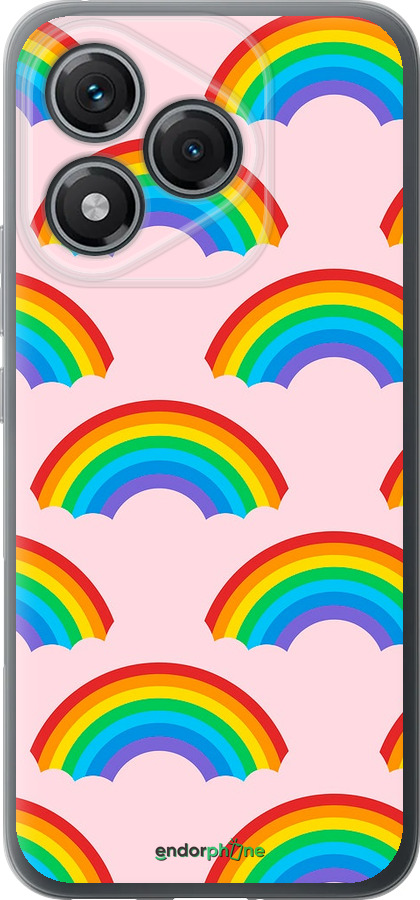 Силиконовый чехол Rainbows для Huawei Honor 400 Lite 5G - 4478u-3993 изображение 
