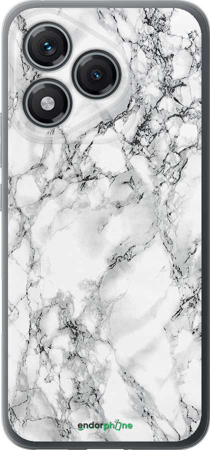 Силиконовый чехол Мрамор белый для Huawei Honor 400 Lite 5G - 4480u-3993 изображение 