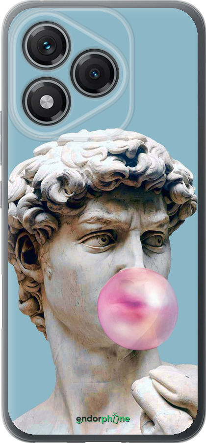 Силиконовый чехол Микеланджело для Huawei Honor 400 Lite 5G - 4500u-3993 изображение 