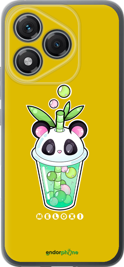 Силиконовый чехол Панда 1 для Huawei Honor 400 Lite 5G - 4558u-3993 изображение 