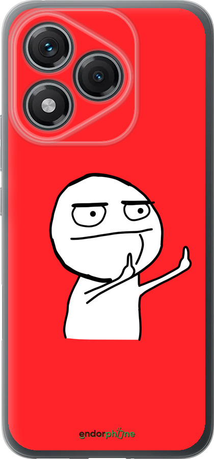 Силиконовый чехол Мем для Huawei Honor 400 Lite 5G - 4578u-3993 изображение 