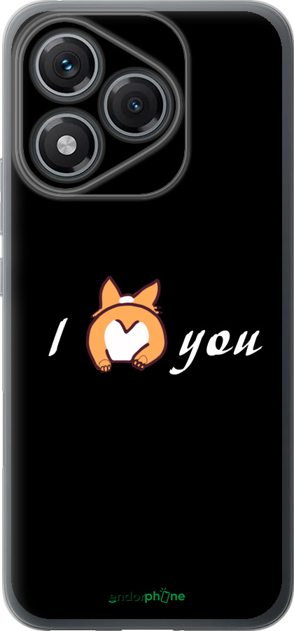 Силиконовый чехол Люблю для Huawei Honor 400 Lite 5G - 4586u-3993 изображение 