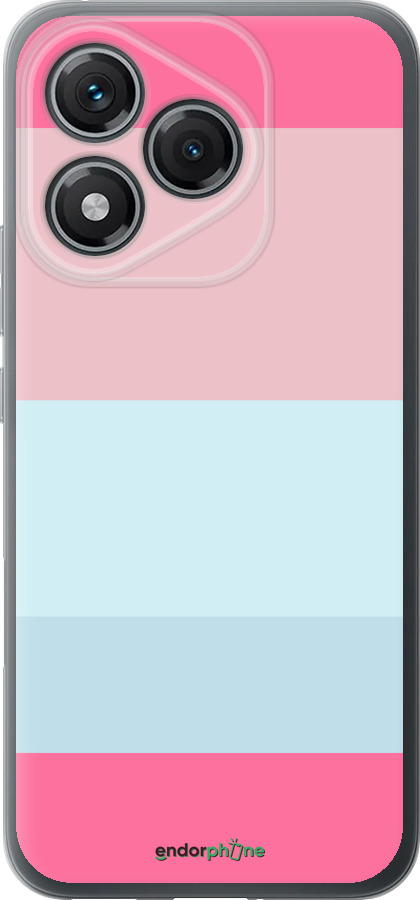 Силиконовый чехол Полосы1 для Huawei Honor 400 Lite 5G - 4589u-3993 изображение 