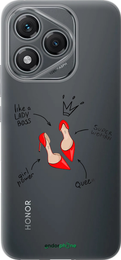 Силиконовый чехол Женщина для Huawei Honor 400 Lite 5G - 4599u-3993 изображение 
