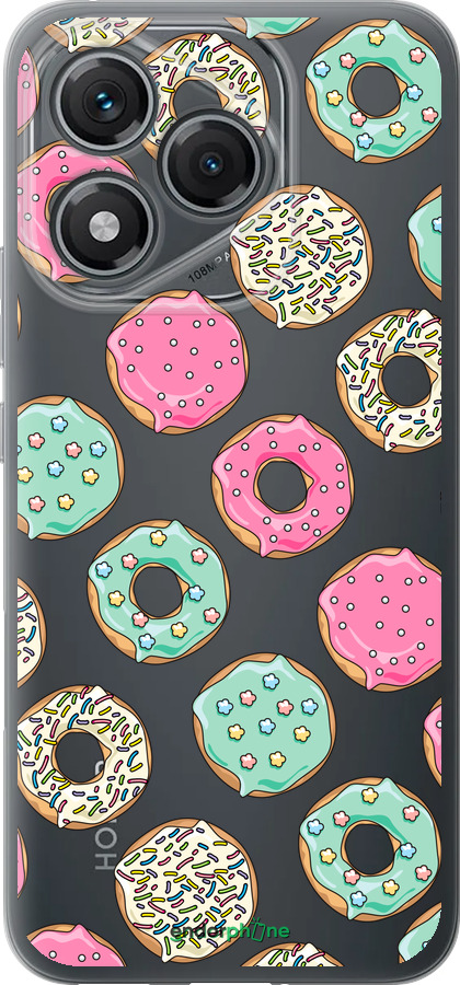 Силиконовый чехол Пончики 1 для Huawei Honor 400 Lite 5G - 4657u-3993 изображение 