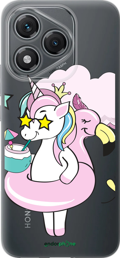 Силиконовый чехол Crown Unicorn для Huawei Honor 400 Lite 5G - 4660u-3993 изображение 
