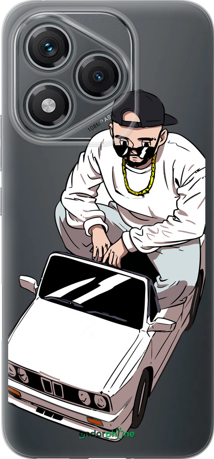 Силиконовый чехол Тачка для Huawei Honor 400 Lite 5G - 4663u-3993 изображение 