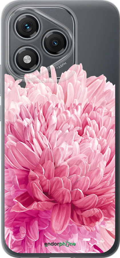 Силиконовый чехол Хризантема для Huawei Honor 400 Lite 5G - 4666u-3993 изображение 