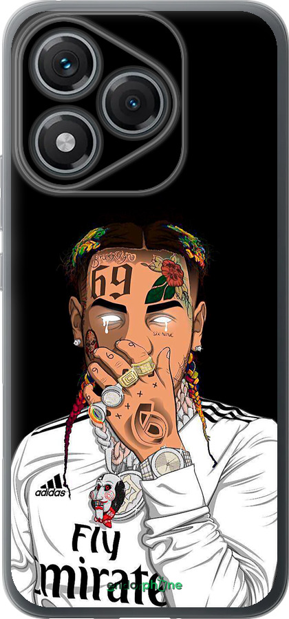 Силиконовый чехол Swag1 для Huawei Honor 400 Lite 5G - 4673u-3993 изображение 