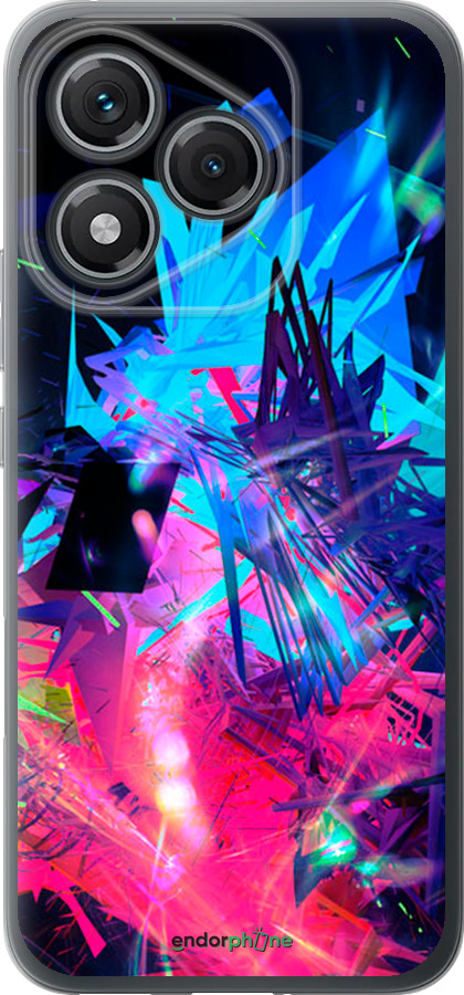 Силиконовый чехол Абстрактный чехол для Huawei Honor 400 Lite 5G - 4681u-3993 изображение 