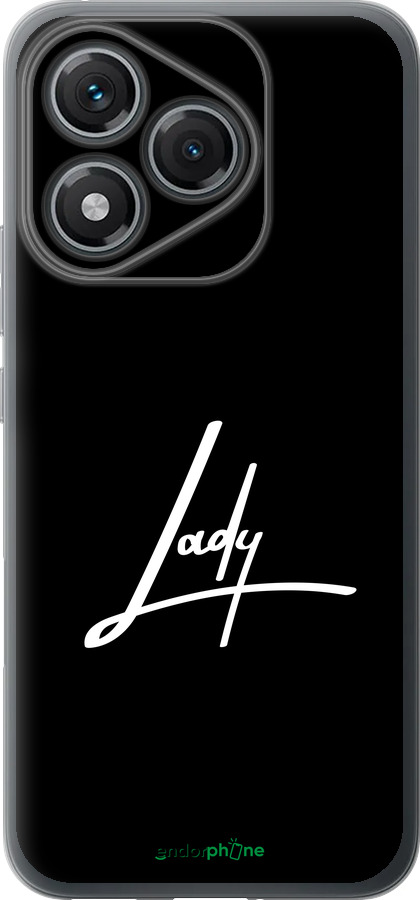 Силиконовый чехол Lady 2 для Huawei Honor 400 Lite 5G - 4867u-3993 изображение 