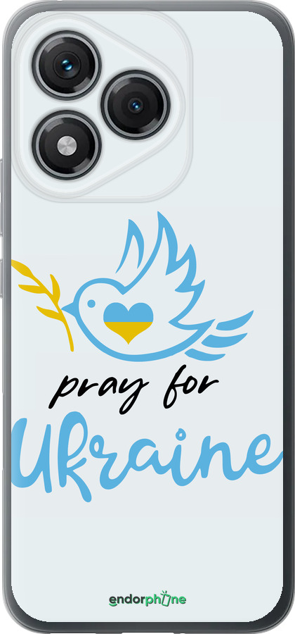 Силиконовый чехол Украина v2 для Huawei Honor 400 Lite 5G - 5230u-3993 изображение 