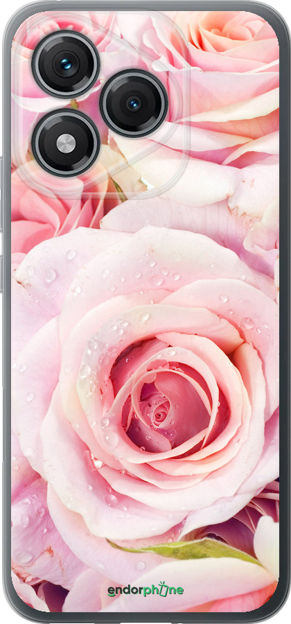 Силиконовый чехол Розы для Huawei Honor 400 Lite 5G - 525u-3993 изображение 