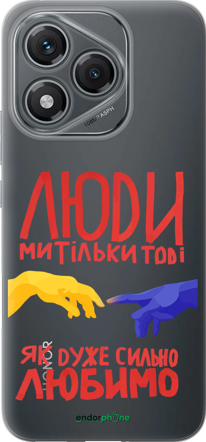 Силиконовый чехол Люди для Huawei Honor 400 Lite 5G - 5289u-3993 изображение 