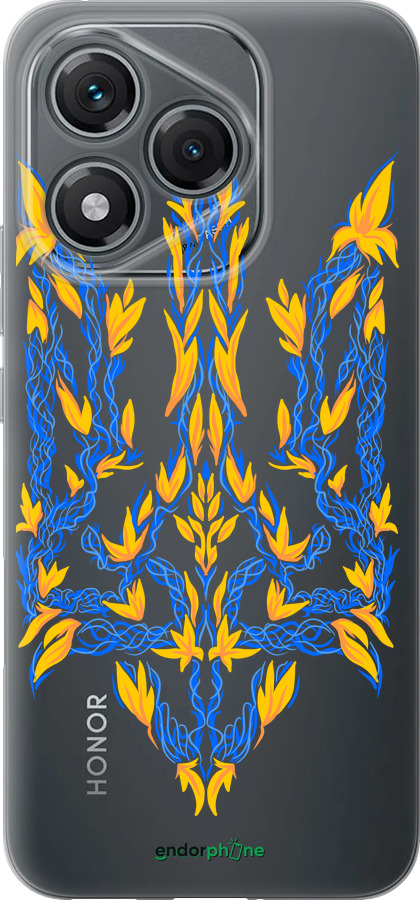 Силиконовый чехол Герб Украины v3 для Huawei Honor 400 Lite 5G - 5313u-3993 изображение 