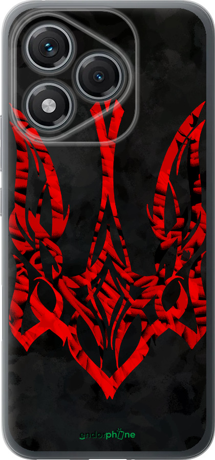 Силиконовый чехол Герб Украины v4 для Huawei Honor 400 Lite 5G - 5319u-3993 изображение 