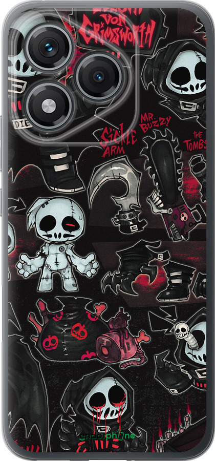 Силиконовый чехол № 5380 для Huawei Honor 400 Lite 5G - 5380u-3993 изображение 