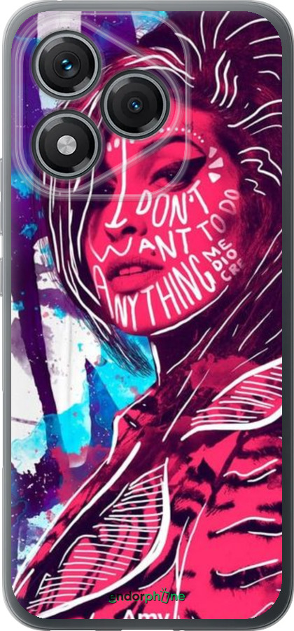 Силиконовый чехол Эми для Huawei Honor 400 Lite 5G - 5381u-3993 изображение 