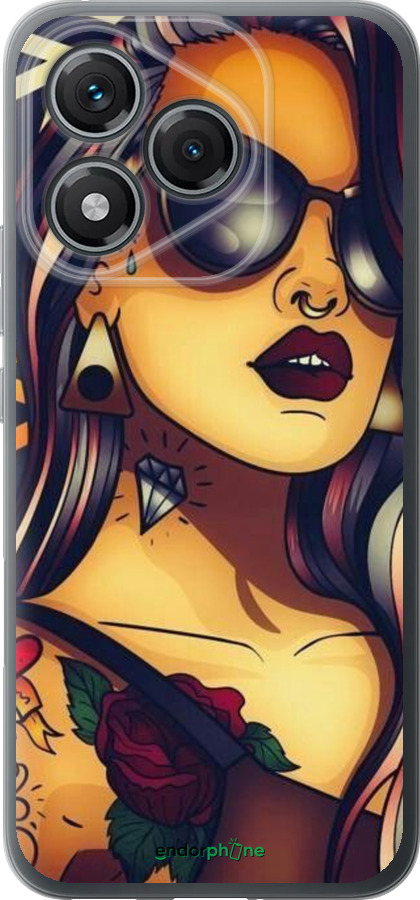 Силиконовый чехол № 5384 для Huawei Honor 400 Lite 5G - 5384u-3993 изображение 