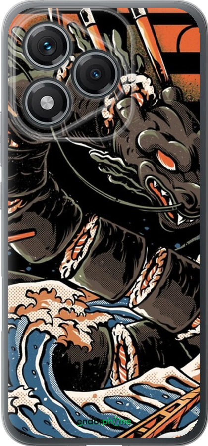 Силиконовый чехол № 5402 для Huawei Honor 400 Lite 5G - 5402u-3993 изображение 