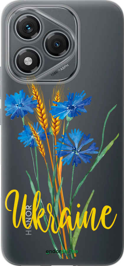 Силиконовый чехол Ukraine v2 для Huawei Honor 400 Lite 5G - 5445u-3993 изображение 