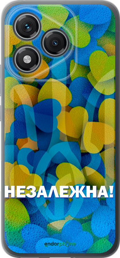 Силиконовый чехол Незалежна для Huawei Honor 400 Lite 5G - 5447u-3993 изображение 