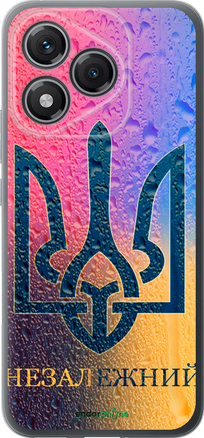 Силиконовый чехол Незалежний для Huawei Honor 400 Lite 5G - 5448u-3993 изображение 