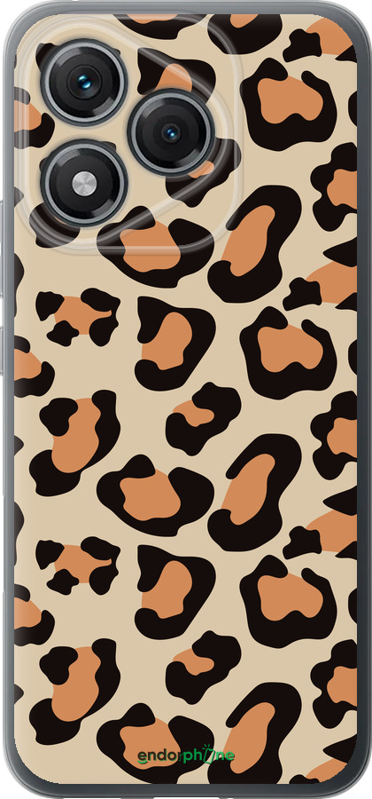 Силиконовый чехол Пятна леопарда v2 для Huawei Honor 400 Lite 5G - 5496u-3993 изображение 