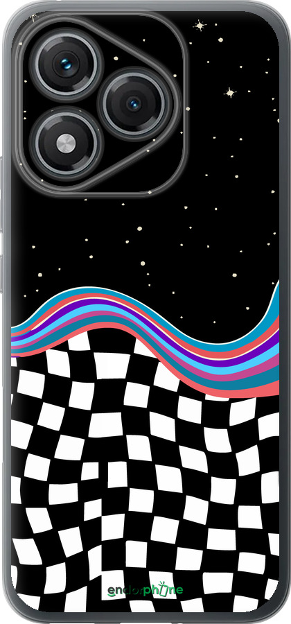 Силиконовый чехол Абстрактный космос для Huawei Honor 400 Lite 5G - 5512u-3993 изображение 