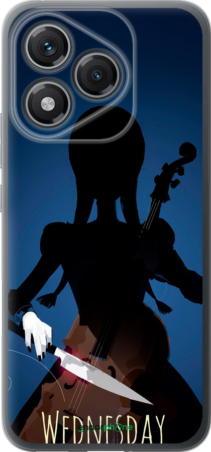 Силиконовый чехол Wednesday для Huawei Honor 400 Lite 5G - 5515u-3993 изображение 