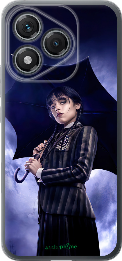 Силиконовый чехол Wednesday v2 для Huawei Honor 400 Lite 5G - 5516u-3993 изображение 