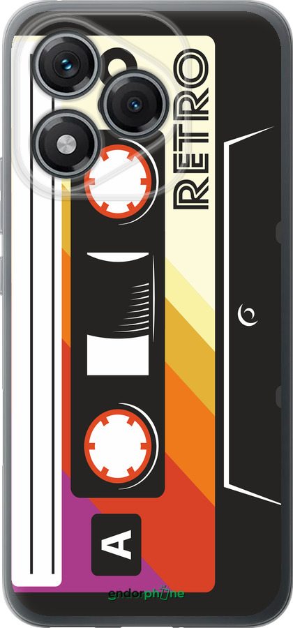 Силиконовый чехол Кассета с90 v4 для Huawei Honor 400 Lite 5G - 5532u-3993 изображение 