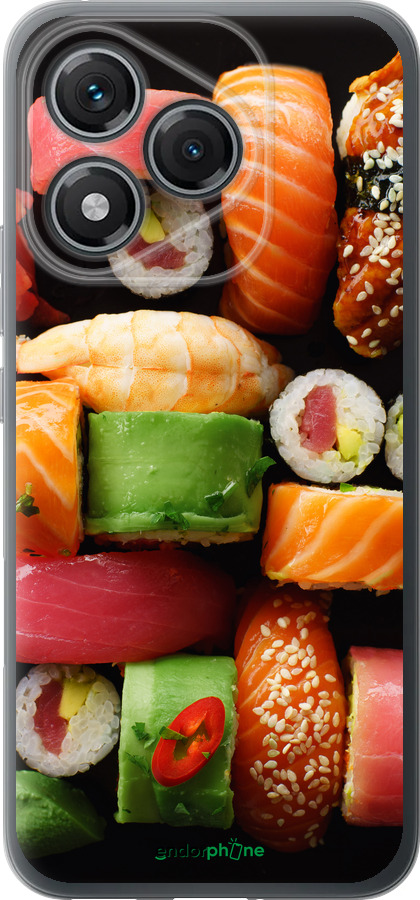 Силиконовый чехол Суши v2 для Huawei Honor 400 Lite 5G - 5539u-3993 изображение 