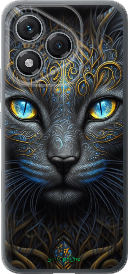 Силиконовый чехол Кошка для Huawei Honor 400 Lite 5G - 5548u-3993 изображение 
